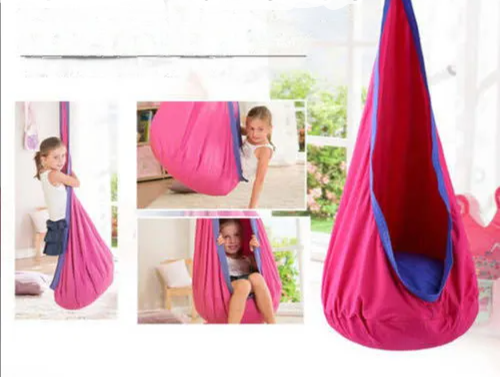 Children's Hammock Chair with Inflatable Cushion