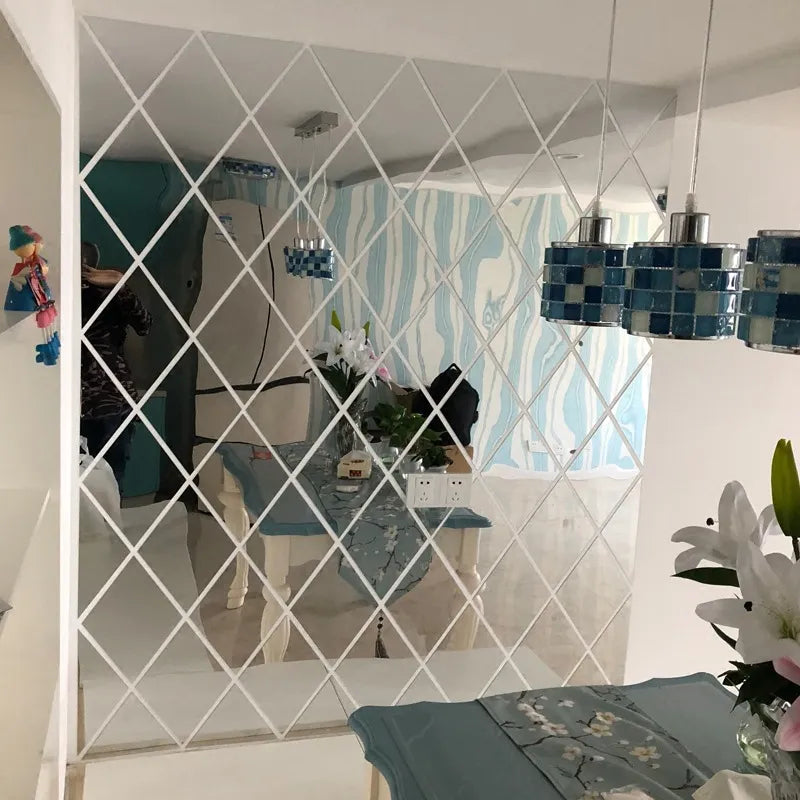 Diamond Mirror Panels