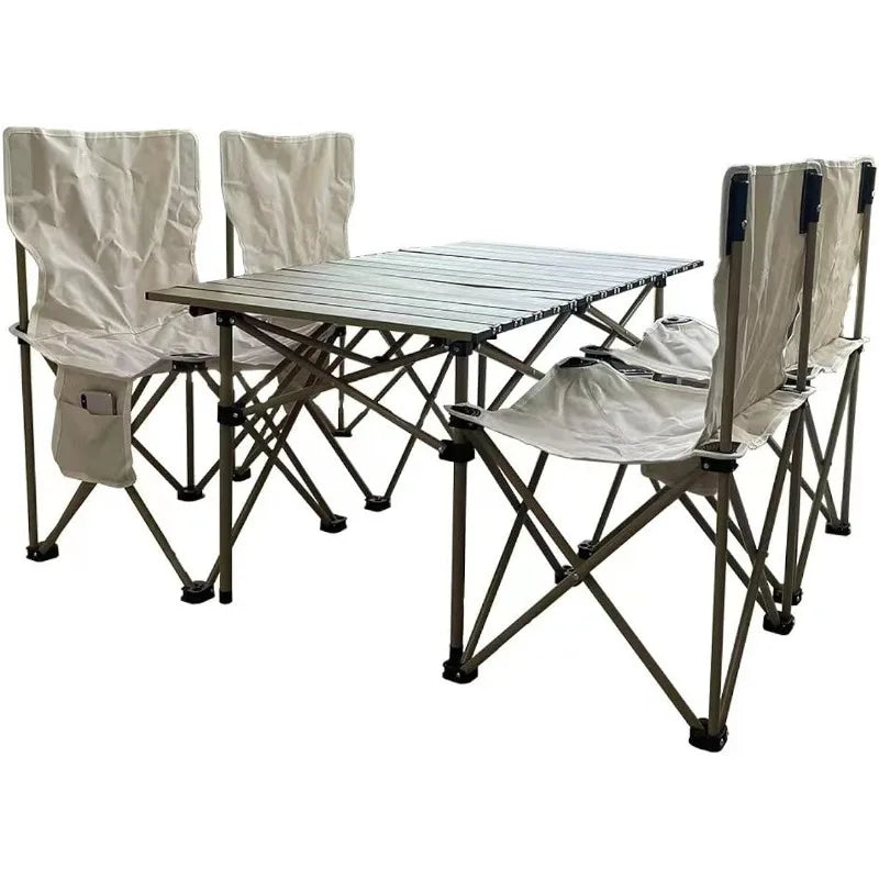 Folding Picnic Table and Chairs