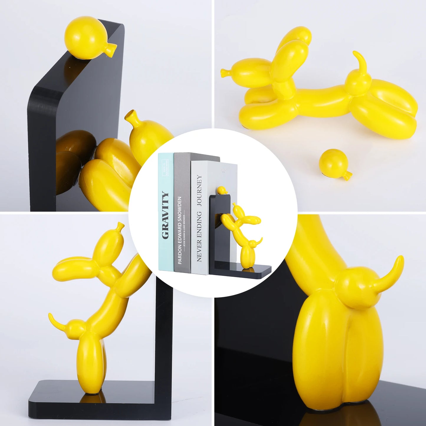 Balloon Dog Book Ends