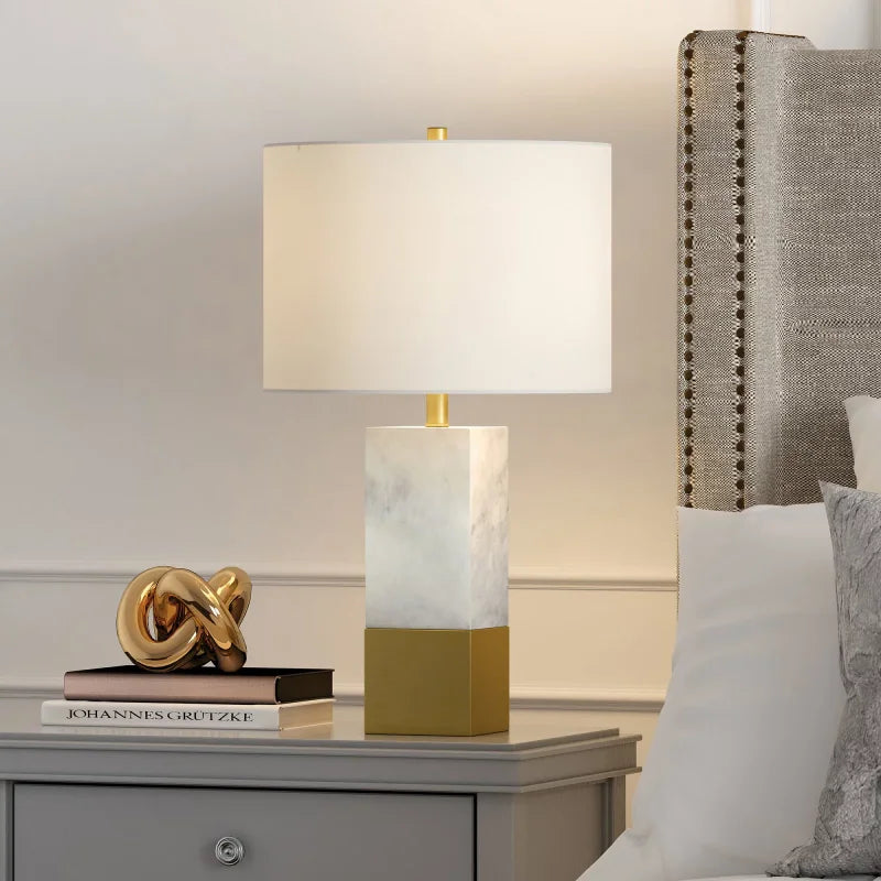 Mixed Element Table Lamp