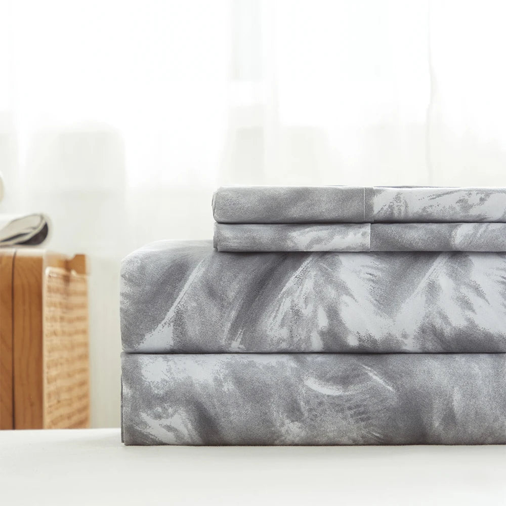 Printed Microfiber Sheet Set