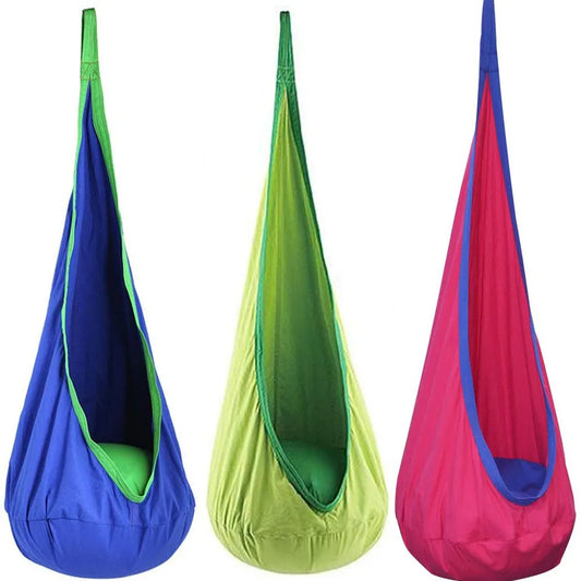 Children's Hammock Chair with Inflatable Cushion