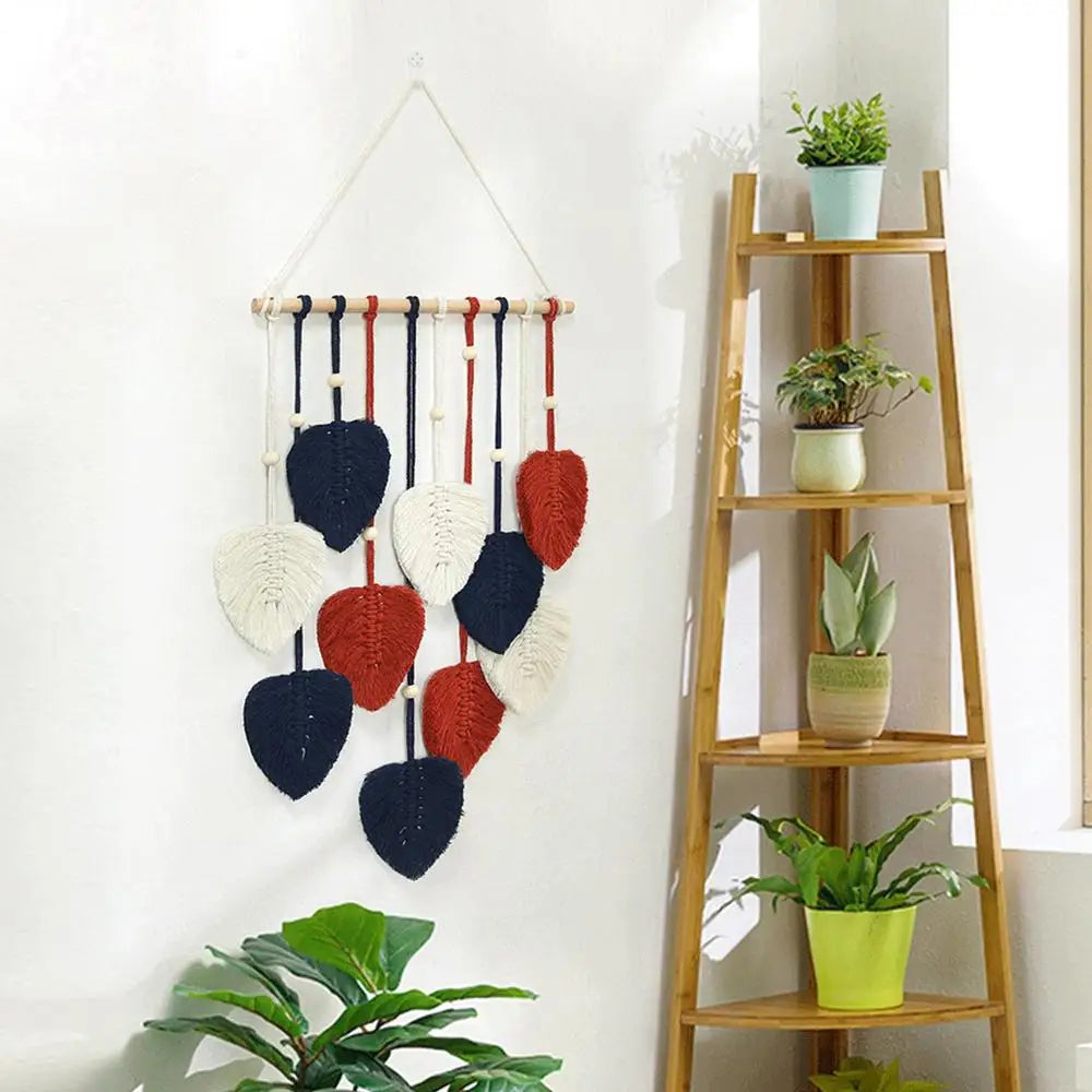 Leaf Macrame Wall Hanging