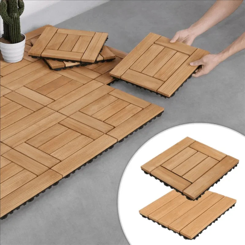 Outdoor Wood Flooring Tiles