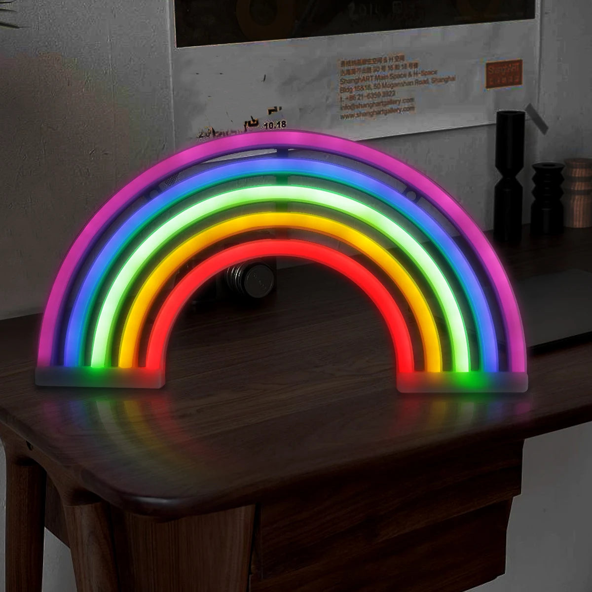 Neon Rainbow Light