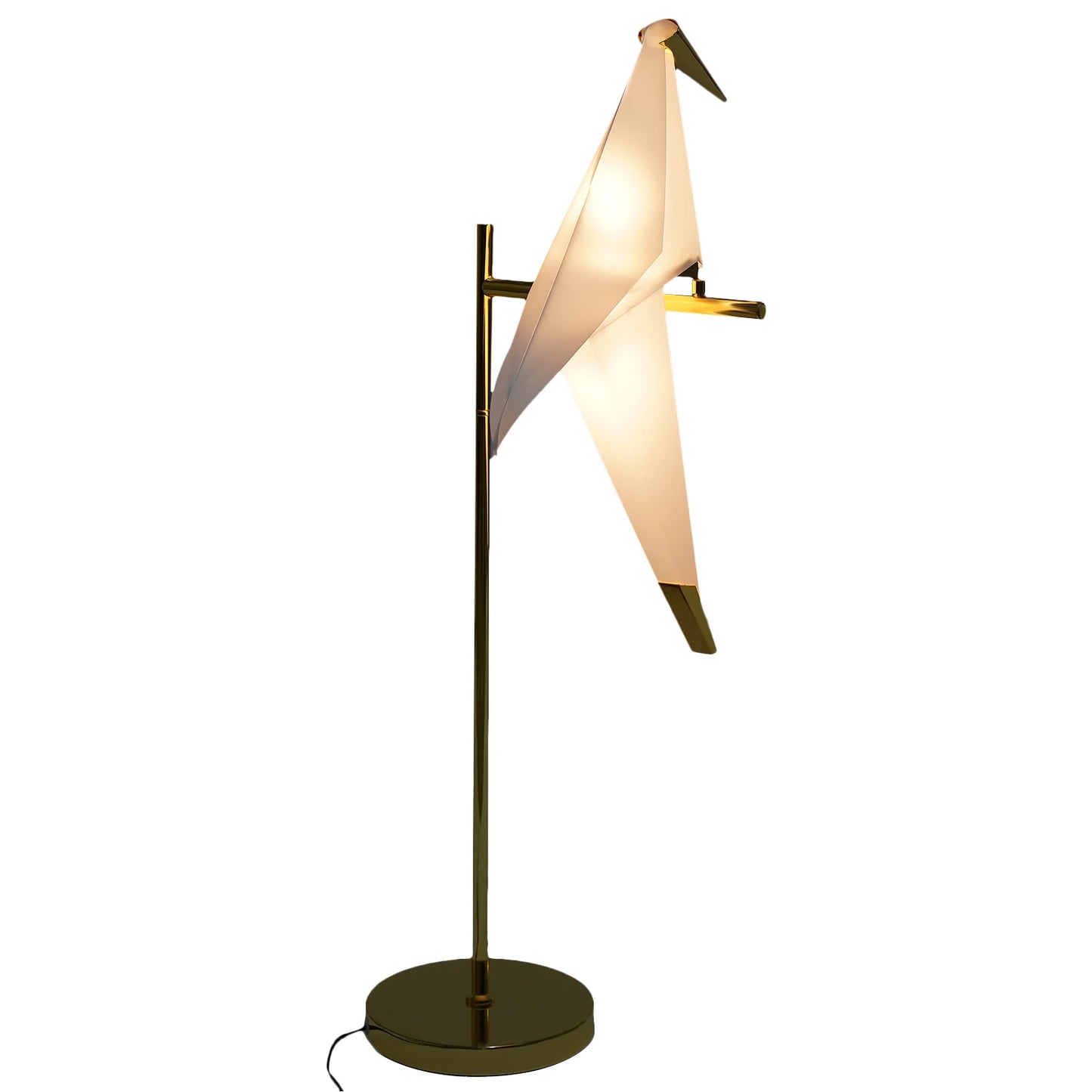 Paper Bird Floor Lamp