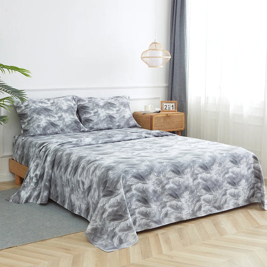 Printed Microfiber Sheet Set