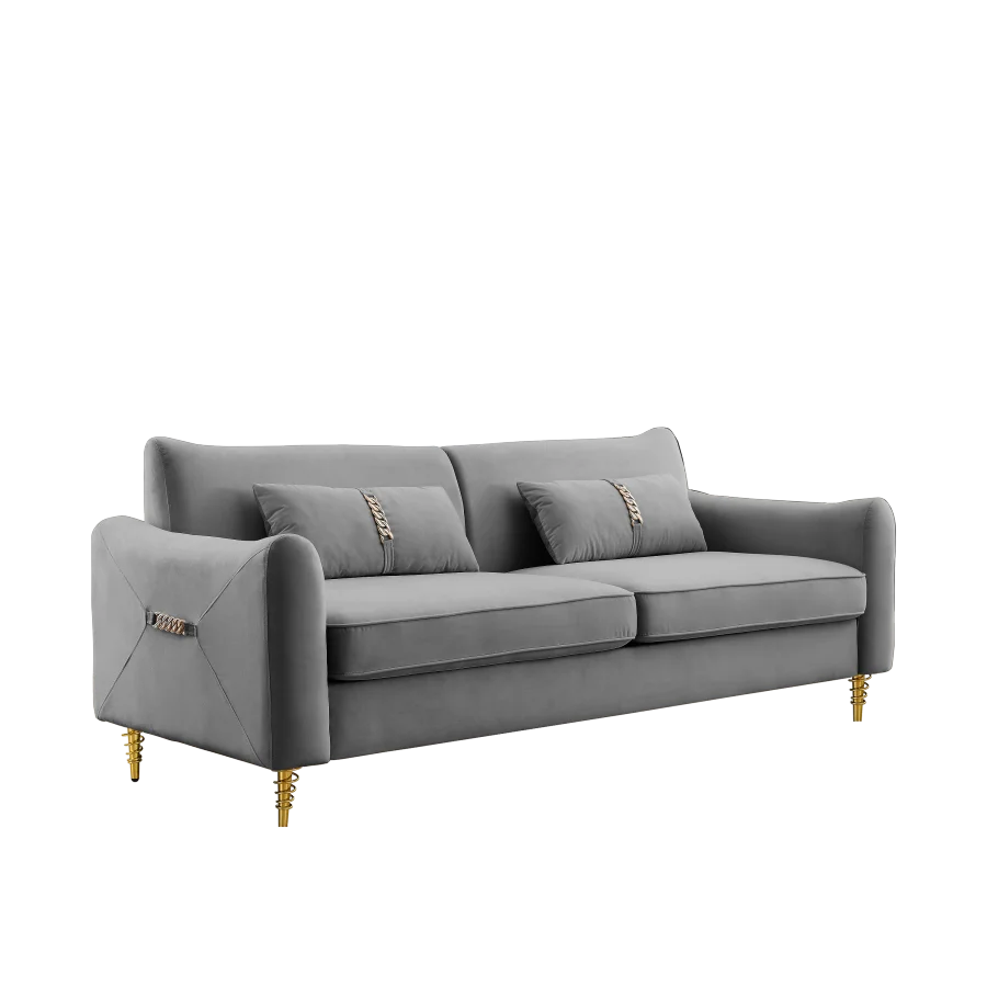 Tufted Back Upholstered Sofa